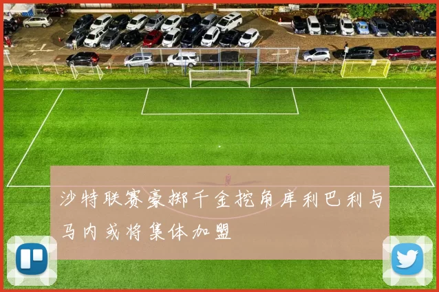 沙特联赛豪掷千金挖角库利巴利与马内或将集体加盟